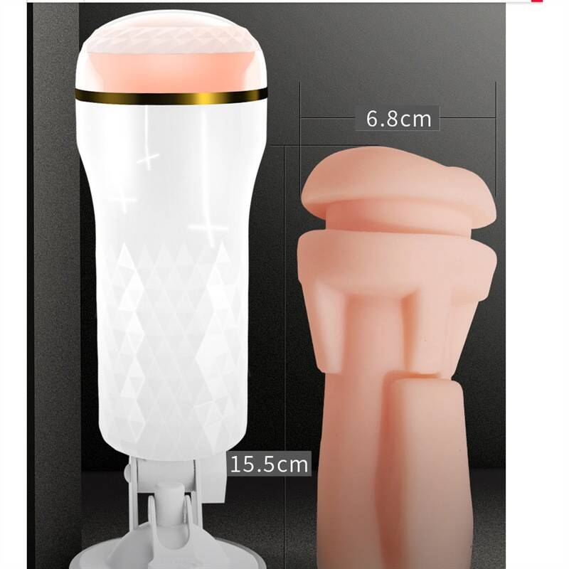 Men Portable Pocket Pussy Male S-e-x Toy With Textured Inner Channel For Enhanced Pleasure photo 2