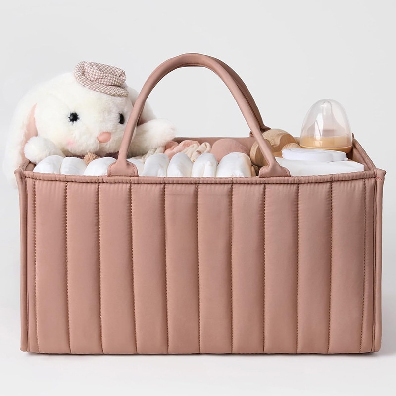 Handheld And Portable Mommy Bag, Large Capacity Professional Customized Mother And Baby Storage Bag, Storage Bag - Rouge Powder photo 1