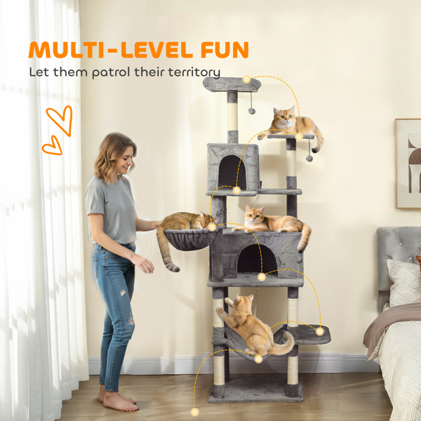 Multi-Level Cat Tower photo 6