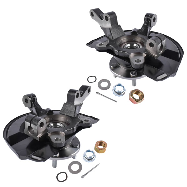 2x Front Wheel Bearing Hub Knuckle Assembly For 2007-2017 Patriot Compass photo 3