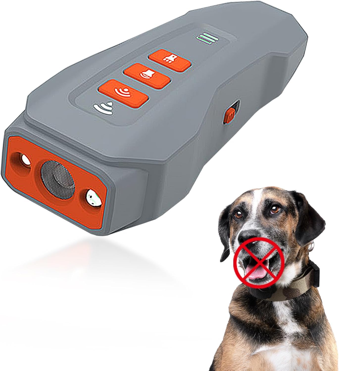 2026 Upgraded Anti Barking Device For Dogs, Ultrasonic Dog Bark Deterrent, Dog Bark Deterrent Devices, Best Anti-Barking Device, 3 Modes & LED Light Portable Indoor & Outdoor photo 5