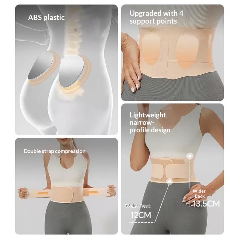 Summer Lightweight Breathable Waist Support Belt With High Elasticity And Compression, Abdominal Belt For Sports Strain And Dynamic Support photo 5