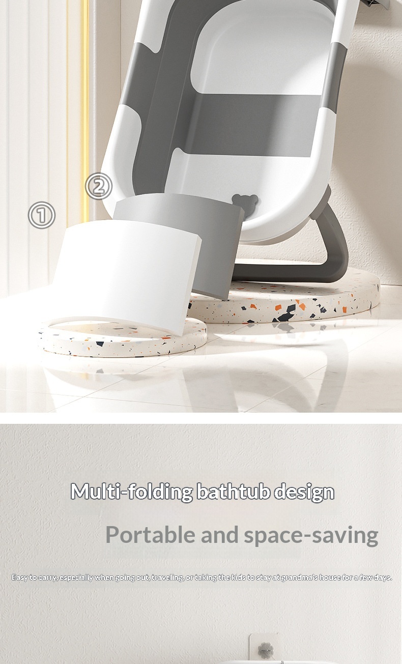 Foldable Pet Bath Tub For Cats & Small Dogs photo 8