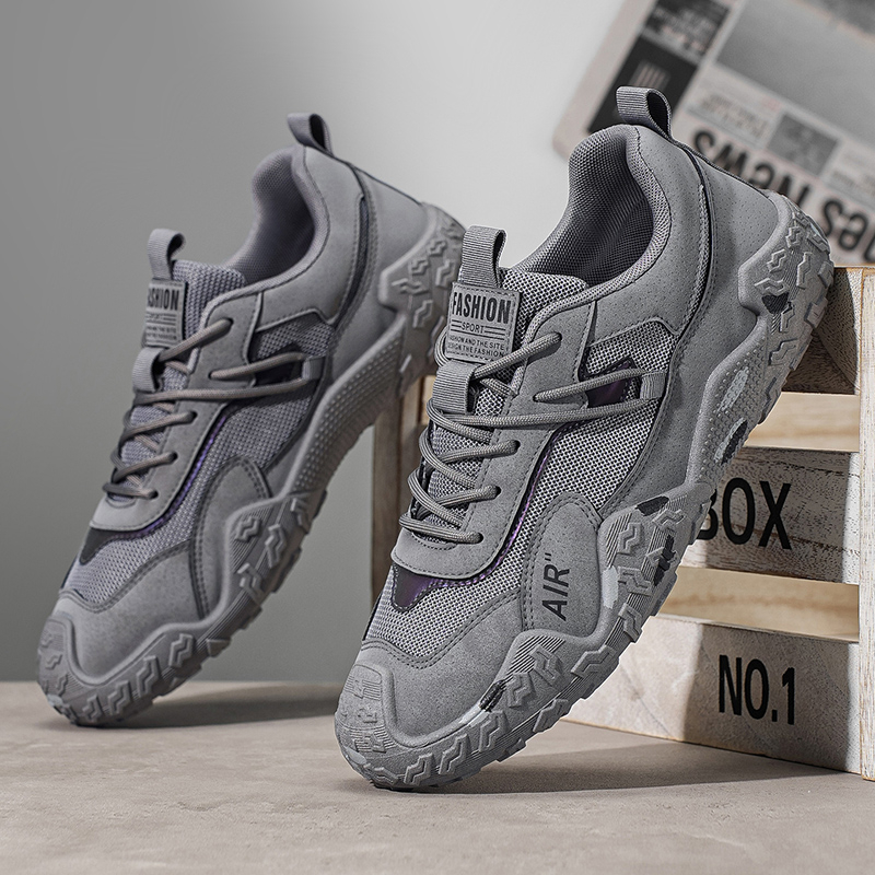 Luxury Light 2026 Spring & Summer New Men's Shoes, Thick Sole Height-Increasing Dad Sneakers, Breathable Mesh Fashion Brand Casual Sports Shoes For Men photo 6