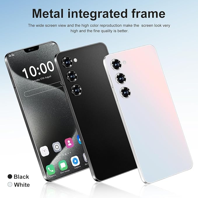 C24 Ultra 5G Unlocked Smartphone Android 14 Phone, 12GB 512GB 6800mAh 6.8in photo 3