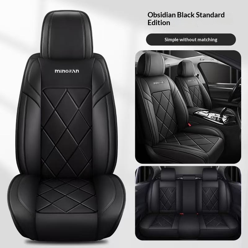 Cozy, Simple Full-coverage Seat Covers With Customizable Stitching Lines photo 8