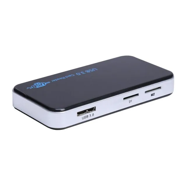 USB 3.0 Memory Card Reader Adapter 5GBPS Fit For CF  TF  SD Micro SD XD M2 MS Card photo 1