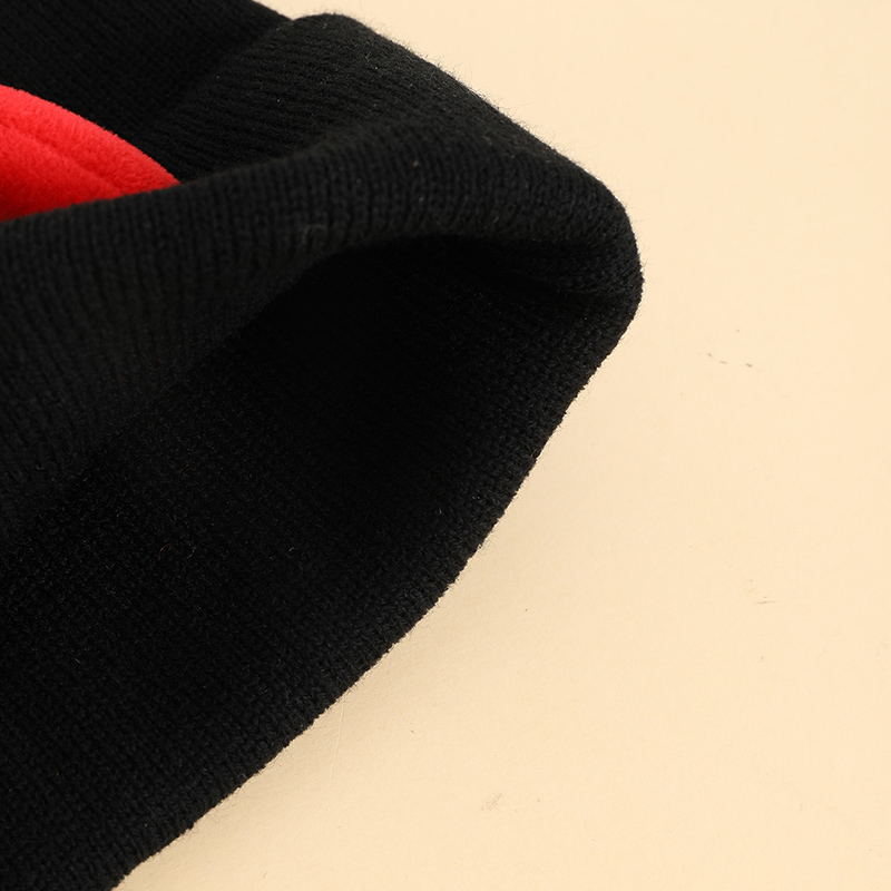 European And American Cross-border Hip-hop Little Devil Beanie With Horn Shape, Knitted, Suitable For All Occasions, Trendy And Funny, Without A Brim photo 3