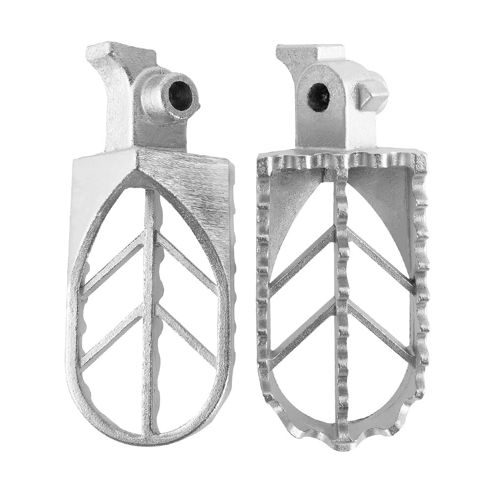 Fit For H Onda K Awasaki Pair Motorcycle Front Foot Peg Footrest Stainless Steel photo 6
