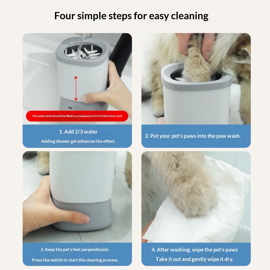 Automatic Pet Paw Cleaner photo 5