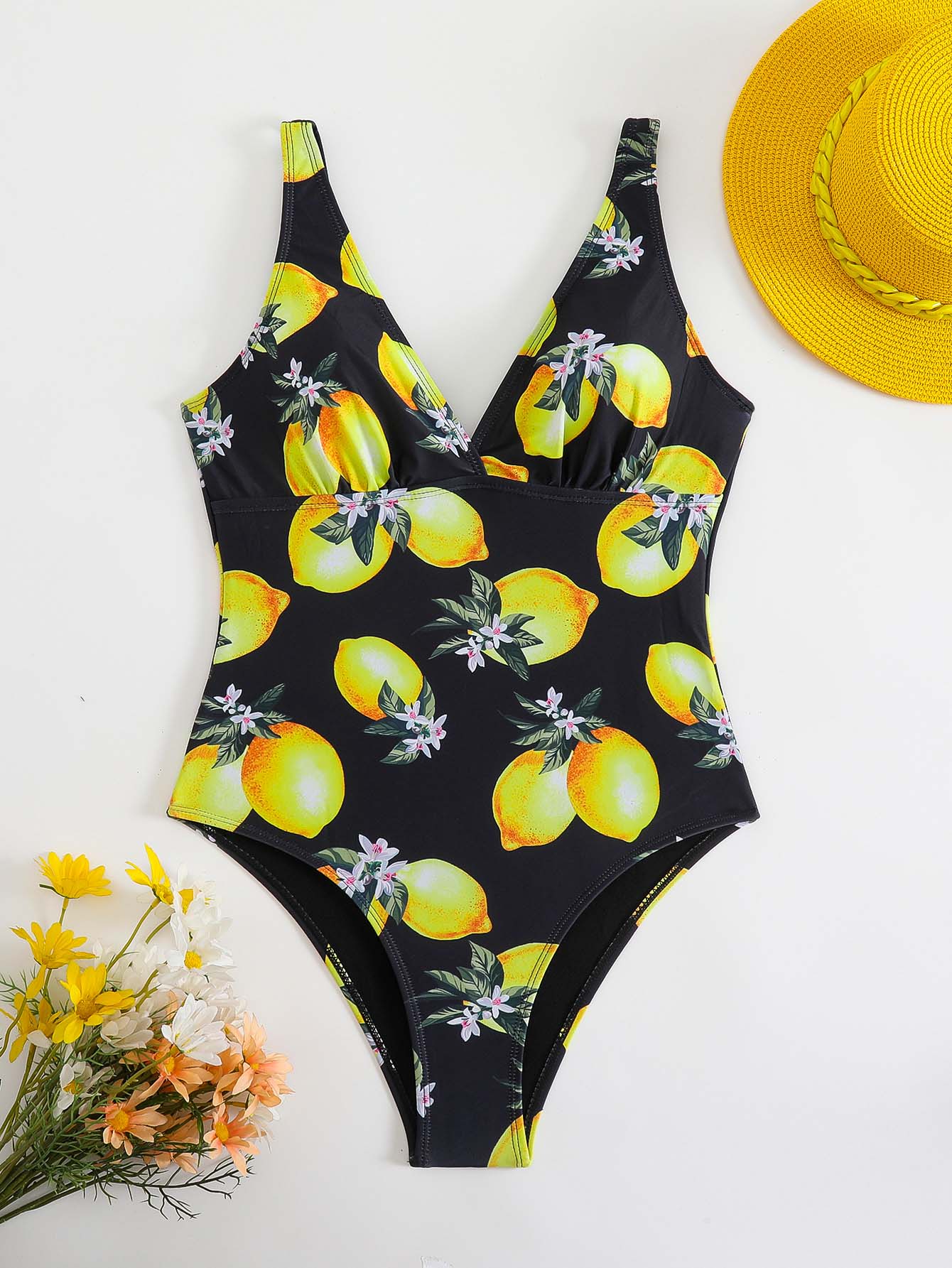Ladies' Fashionable One-piece Printed Swimsuit photo 8