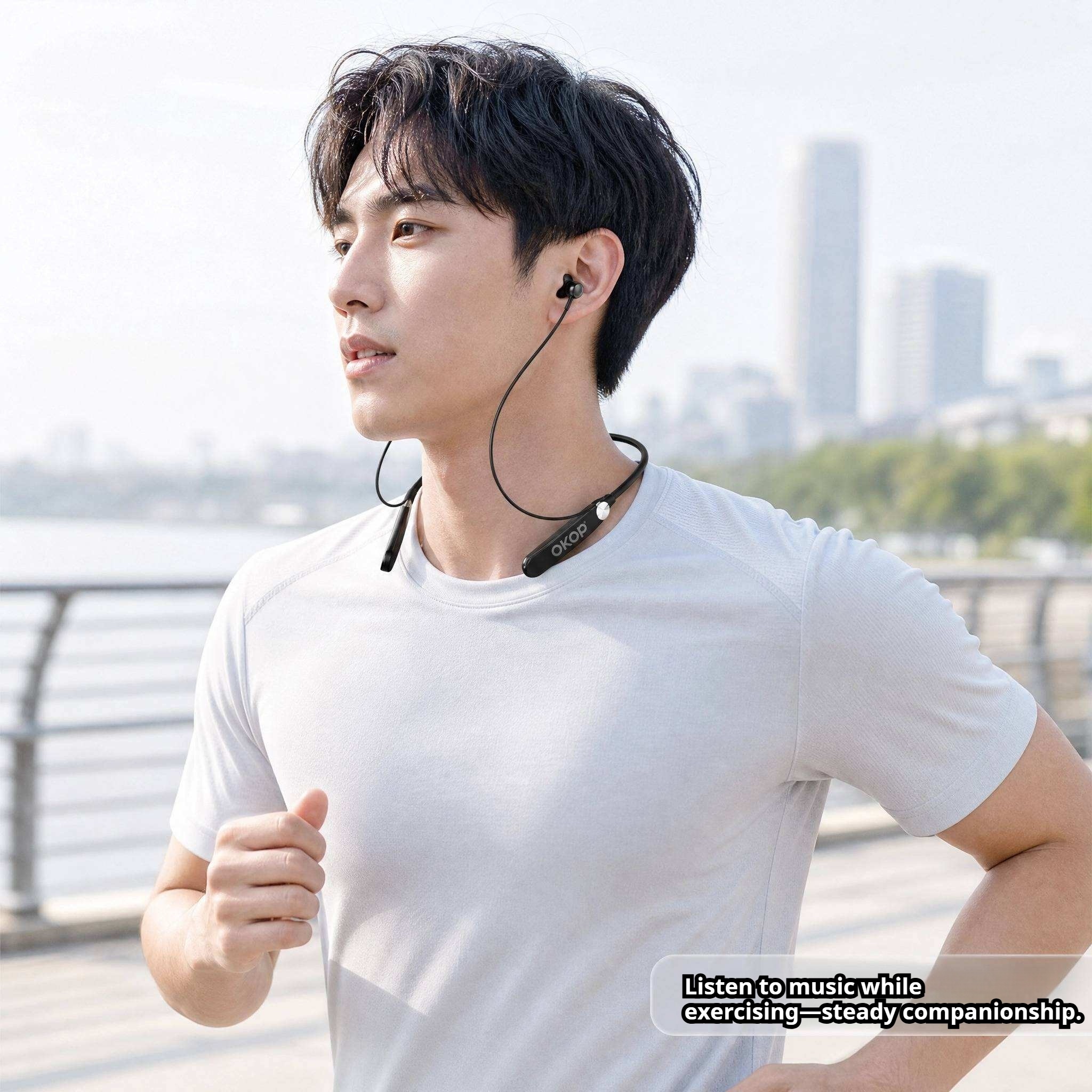 KP-260 Best-selling Wireless Bluetooth Sports Neckband Headphones Low Latency For Music Gaming Factory Stock Available photo 7