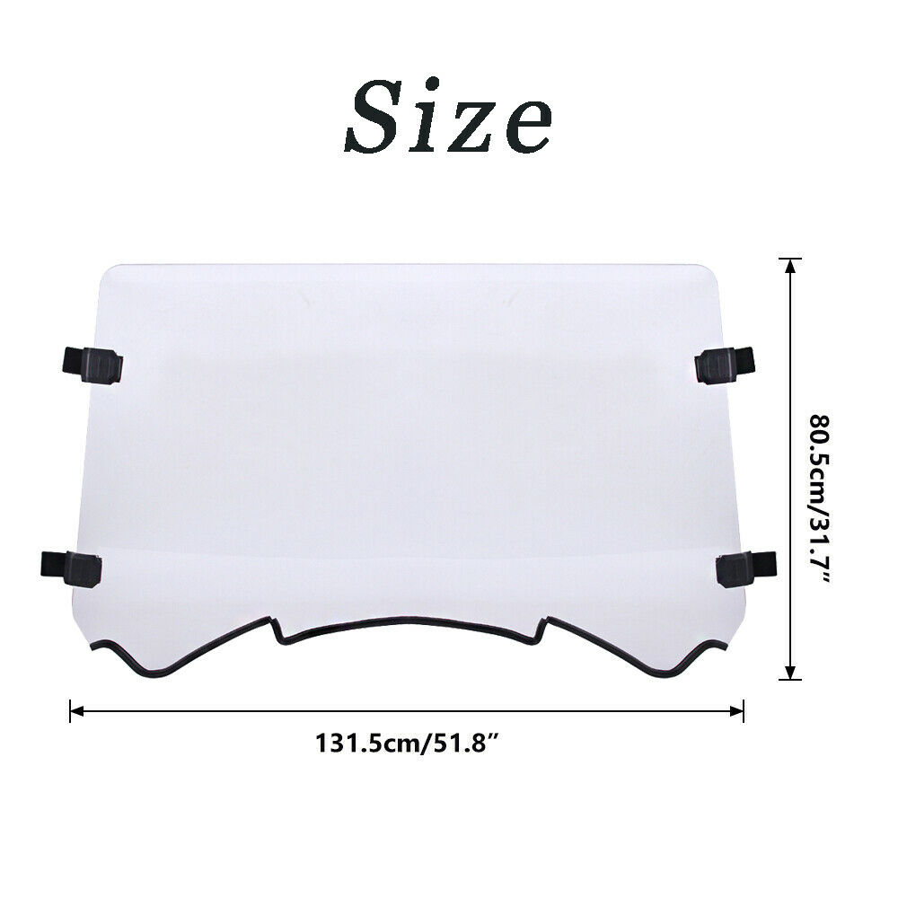 For Can Am Maverick  -1 000R-  Max  -1 000R-  2013-2018 UTV Polycarbonate Full Windshield photo 4