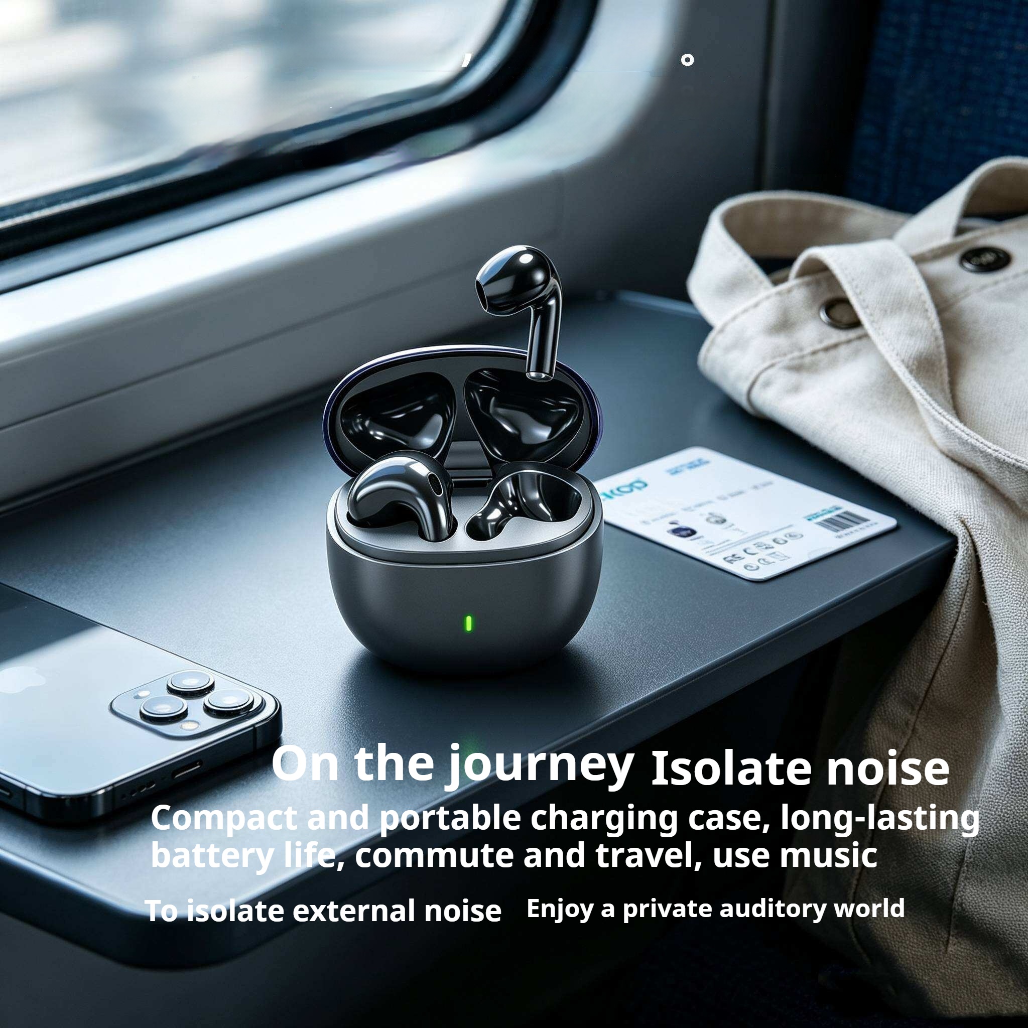 KP-230 Best-selling Wireless Bluetooth Earbuds Semi-in-ear Design Low Latency High Sound Quality Suitable For Music Gaming Factory Direct In Stock photo 4
