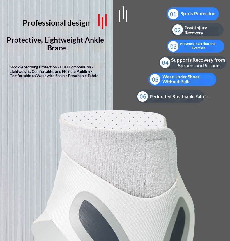Fitness Protective Equipment Anti-sprain Ankle Sprain Recovery Pressure Belt Football Running Hiking Wrist Protection Ankle Protection Ankle Protection photo 6