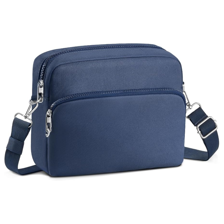 Anti-Theft Crossbody Travel Bag For Women Men, Lightweight Shoulder Bag Classic Design For Trip, Daily Use, Sport photo 8