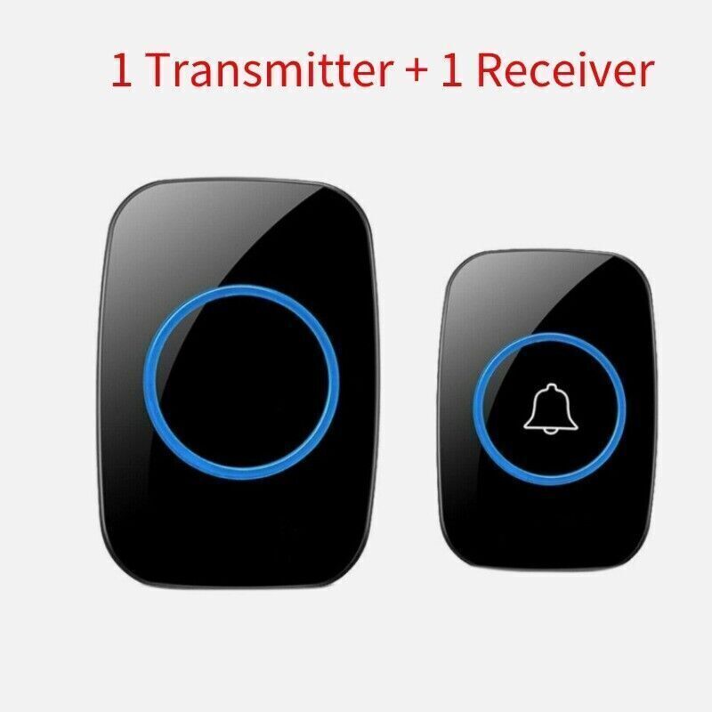 Style A 1-on-1 Black Doorbell photo 1