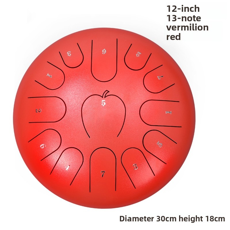 Steel Tongue Drum12 Inch13 Note A Pple Style photo 3