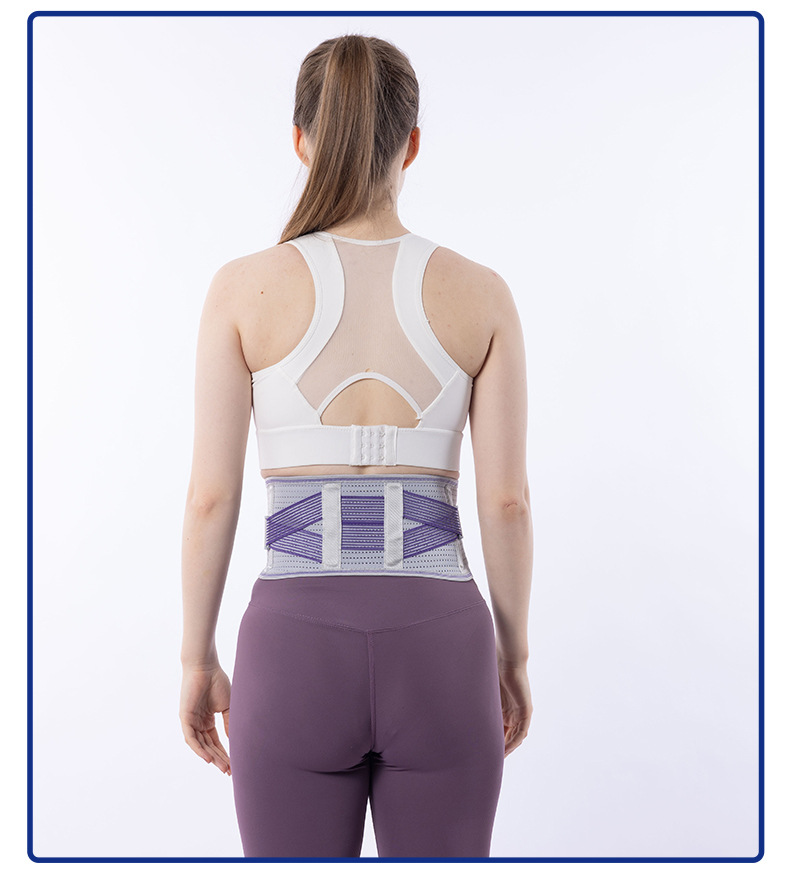 Narrow Breathable Waist Support Belt, Summer Thin Model, Strain-Relief Waist Brace, Lumbar Support Health Care Gear, Lumbar Disc Fitness Belt photo 6