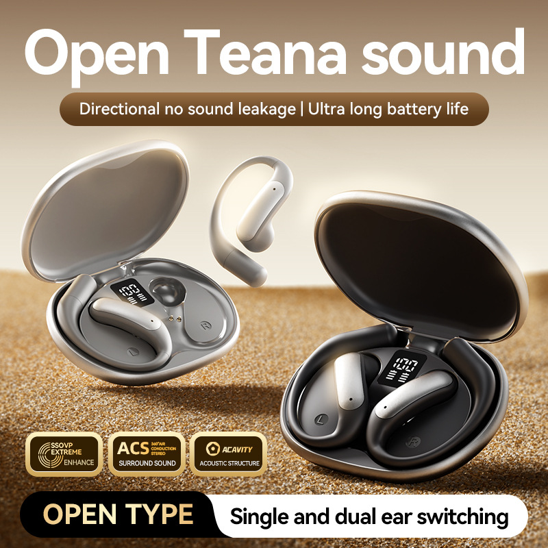 Cross Border Explosion M129 Long Range OWS Private Model High Value Long Wear Painless Wireless Bluetooth Headphones Wholesale photo 3