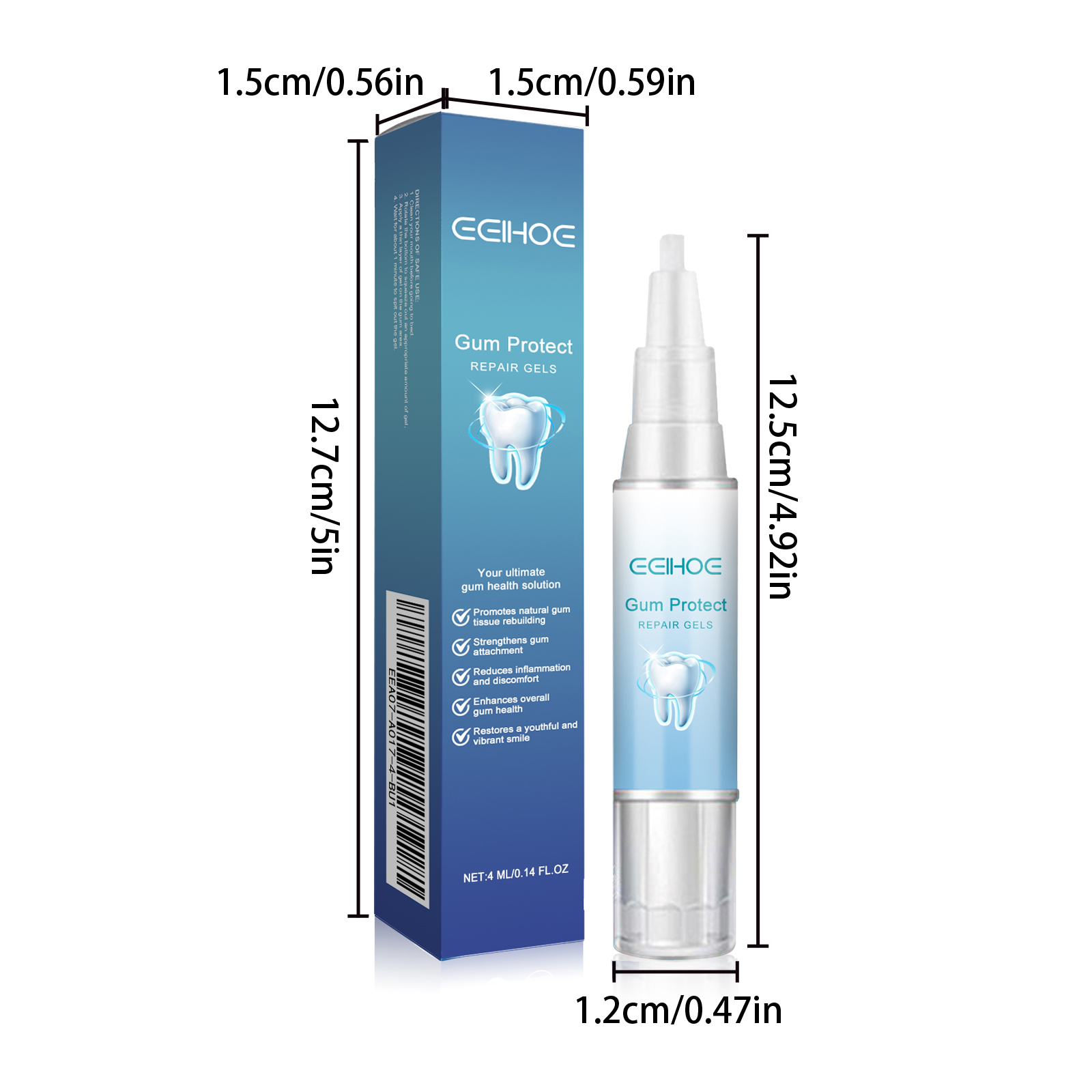 Dental Soothing Gel 4ml 1box photo 5