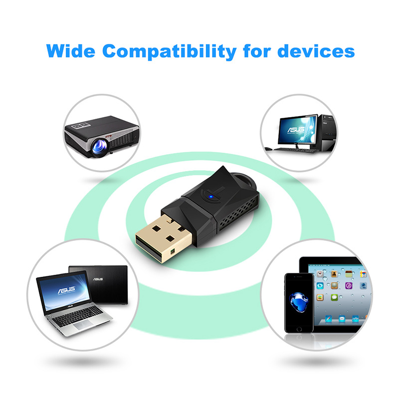 300 Mbps Wireless USB WiFi Adapter Portable Network Card photo 6