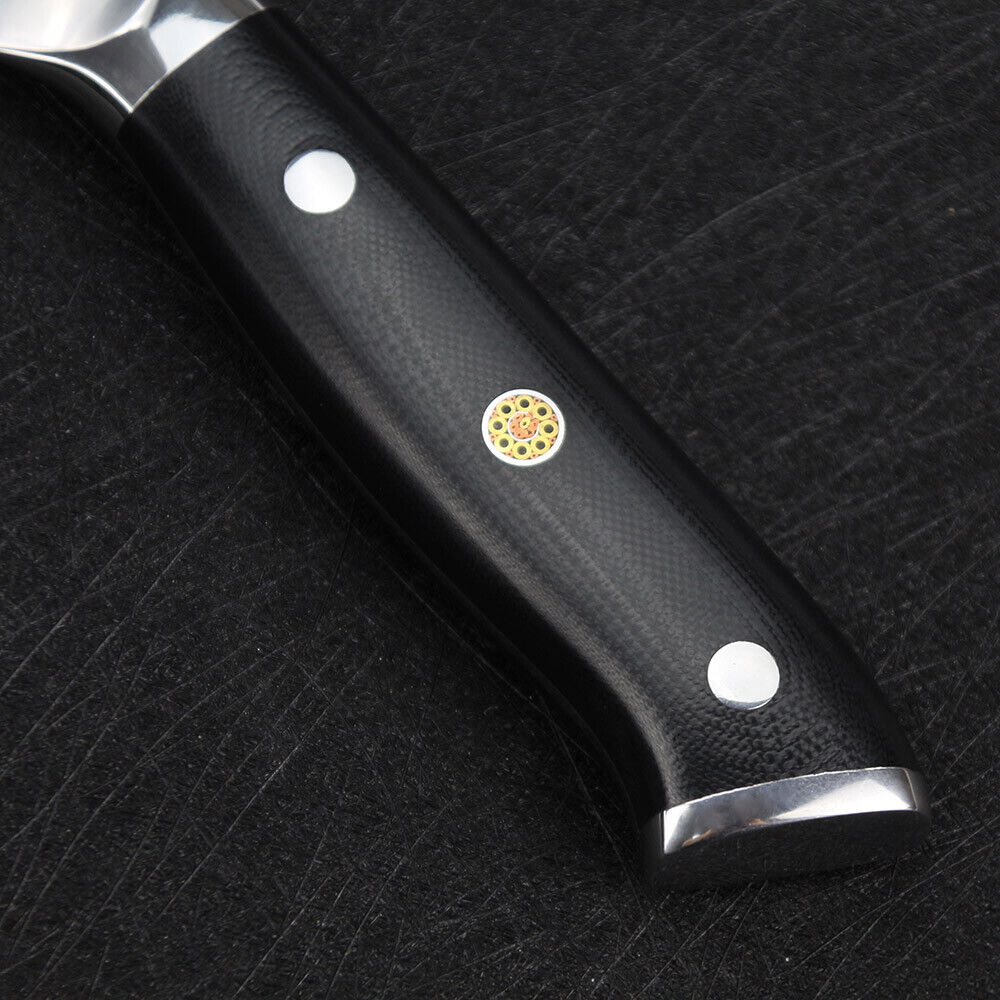Japanese Santoku Knife 5'' Kitchen Knife Damascus VG10 Steel Cutlery Chef Knife photo 8
