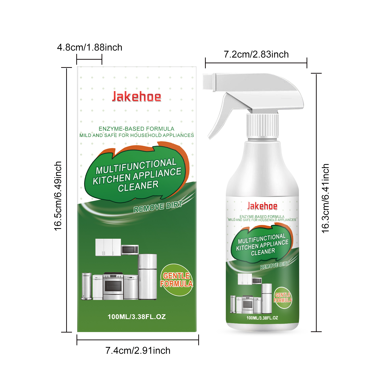 Kitchen Appliance Cleaner 1 0 0ml0-box photo 8