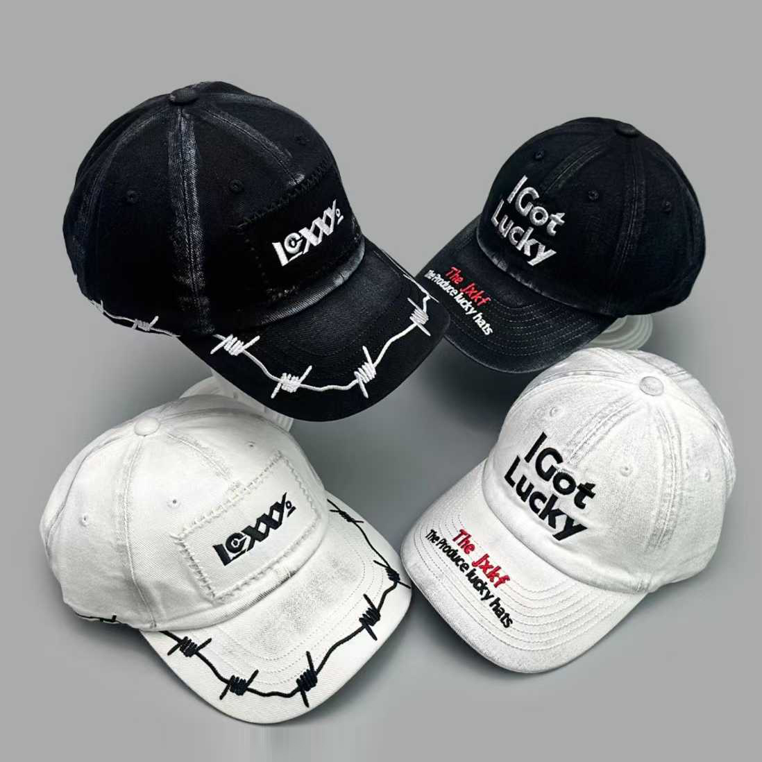 Spring And Autumn Trendy Vintage Baseball Caps In Multiple Colors With Lettered Brims, Suitable For Street Commuting And Casual Wear photo 2