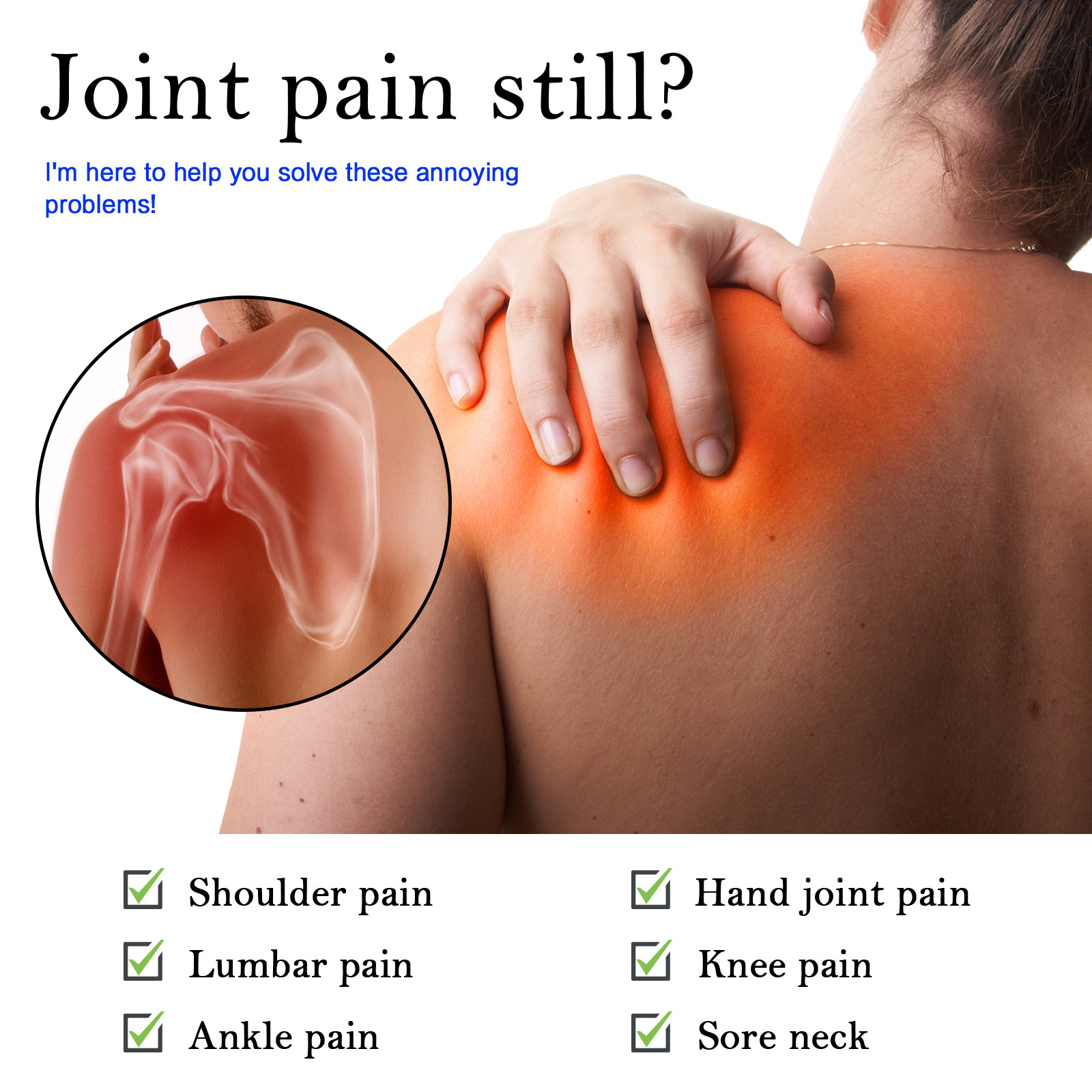 South Moon Gel For Bon And Joint Care, Relieve Knee, Lumbar, Shoulder, Neck And Muscle Pain Body Massage Cream photo 2