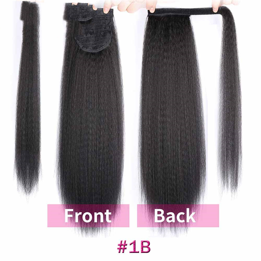 Wig Ladies Corn Whisker Velcro Ponytail photo 3