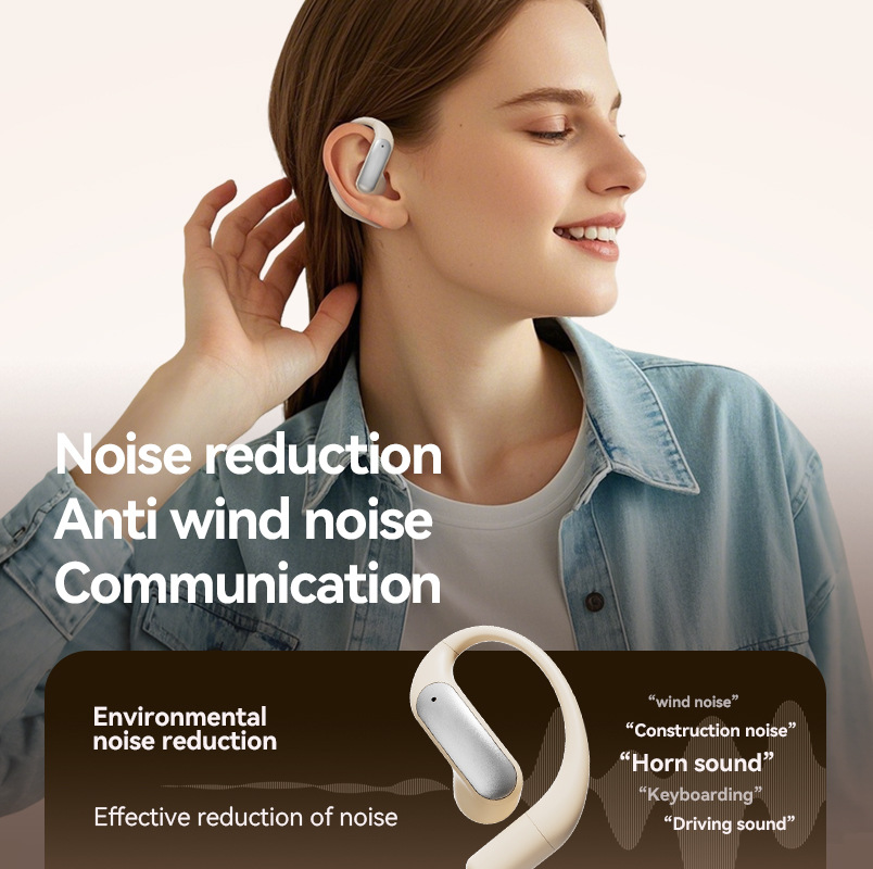Cross Border AI Translation Popular M122 Ultra Long Endurance Hanging Ear Type Low Latency High Sound Quality Wireless Bluetooth Earphones Wholesale photo 2