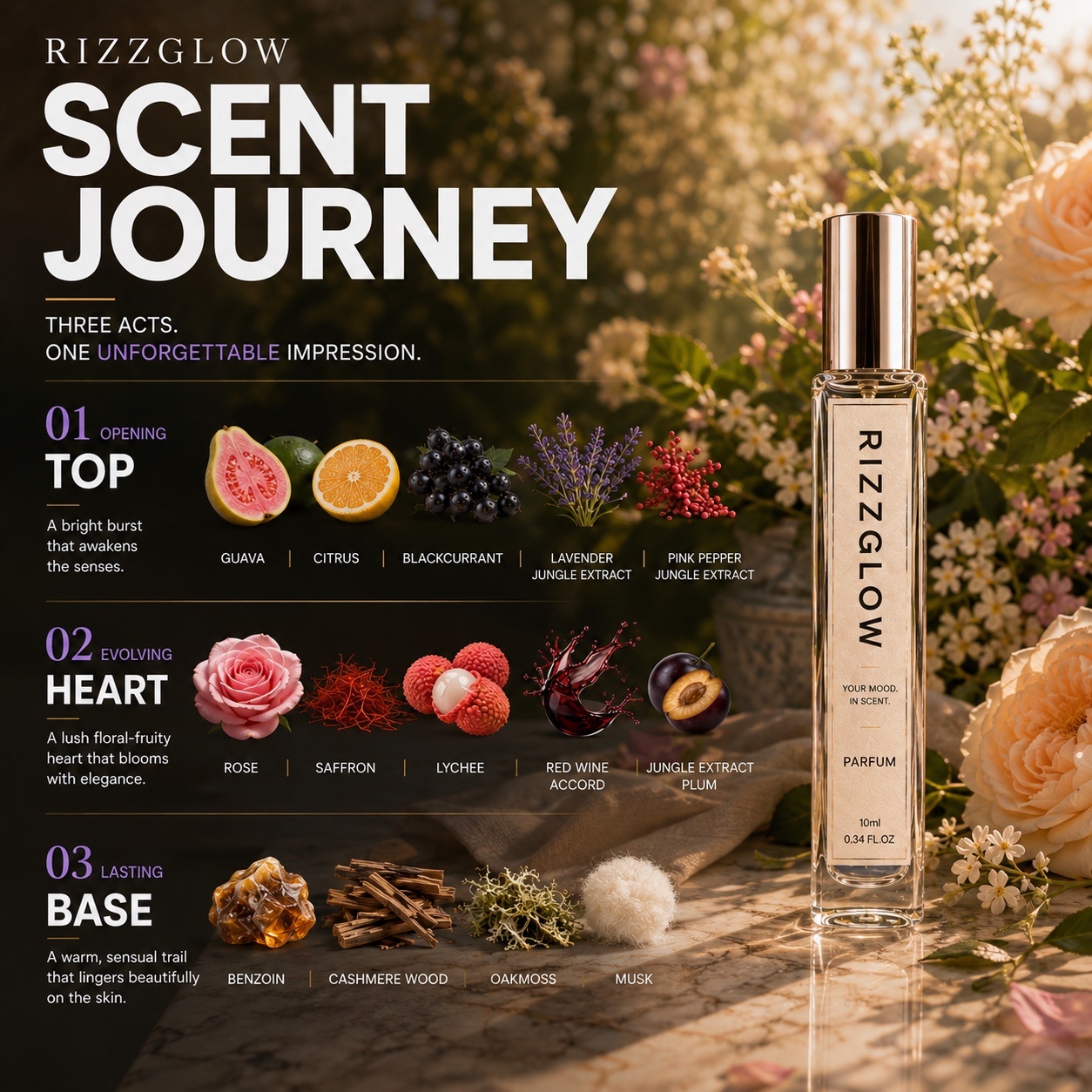RG Pocket Perfume - Soft Landing10ml Unisex Travel Spray, photo 4