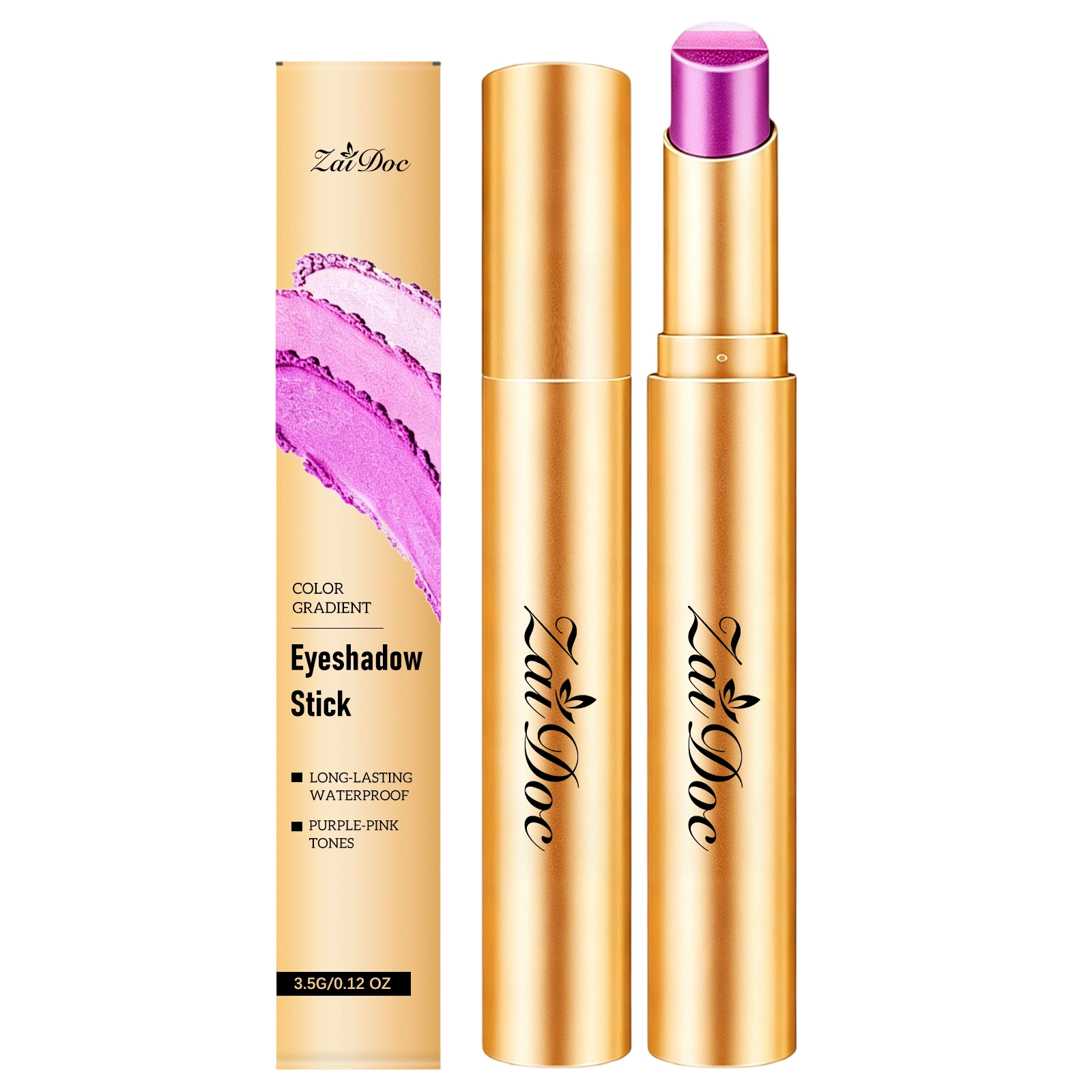 Makeup Multicolor Eyeshadow Stick  Star Galaxy Purple  3.5g 1box photo 1