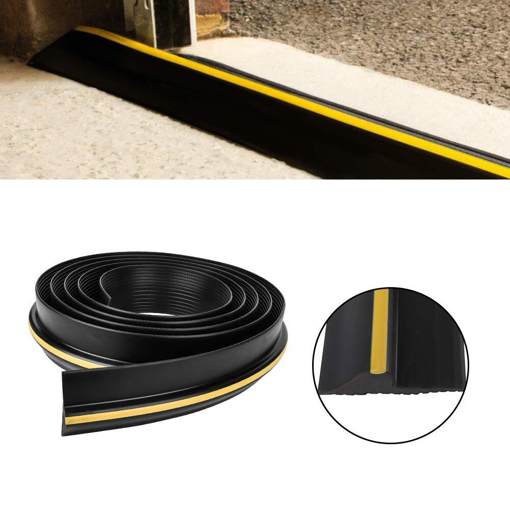 9-16ft Garage Door Floor Threshold Weather Heavy Duty Rubber Draught Excluder photo 5