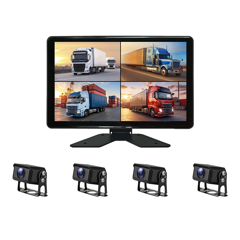 10-inch 4CH Touchscreen Integrated Vehicle Surveillance System photo 1