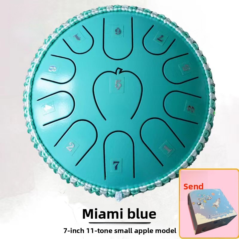 Apple-Shell Ethereal Steel Tongue Drum photo 4