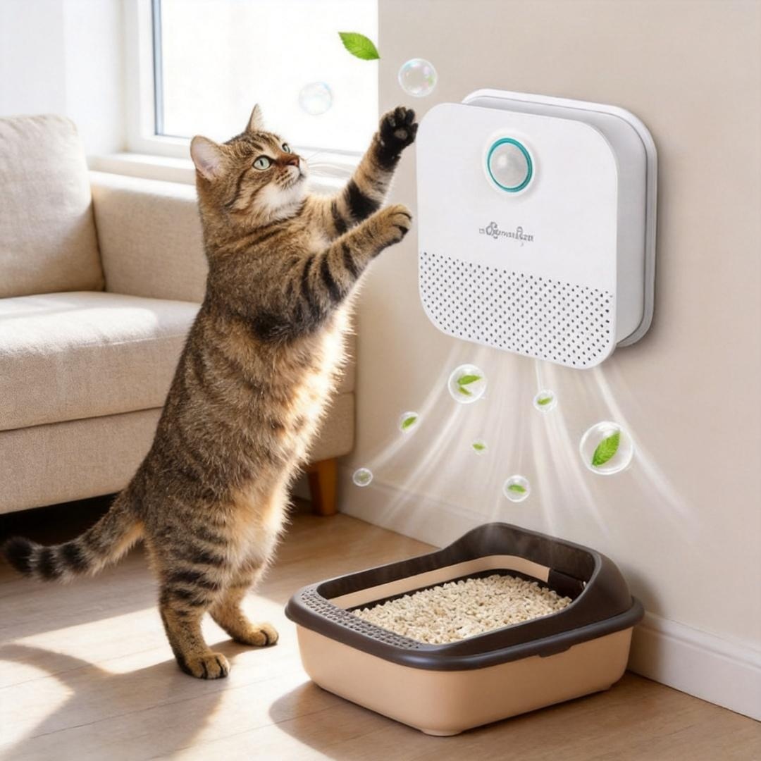 Smart Odor Eliminator For Cat Litter Box photo 1