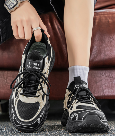 2026 Summer New Men's Shoes, Versatile Breathable Mesh Casual Sneakers For Students, Trendy Dad Shoes Running Footwear For Teens photo 3