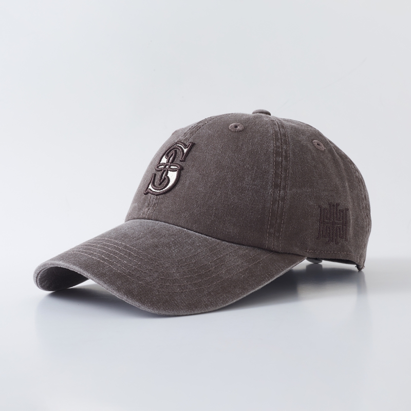 Washed 3D Embroidery Baseball Cap photo 8