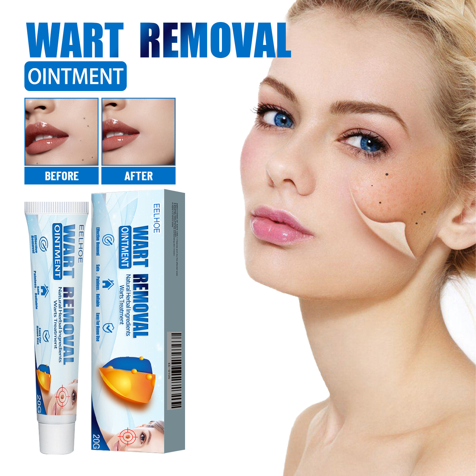 Smooth Skin Care Cream 20g 1box photo 3