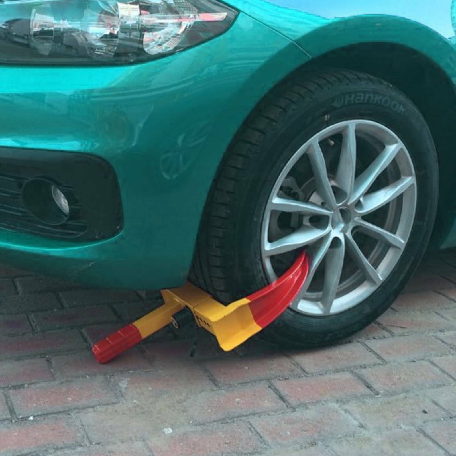 High Performance Wheel Clamps With Safety Lock For Caravans, Cars Vans And Trailers DE photo 6