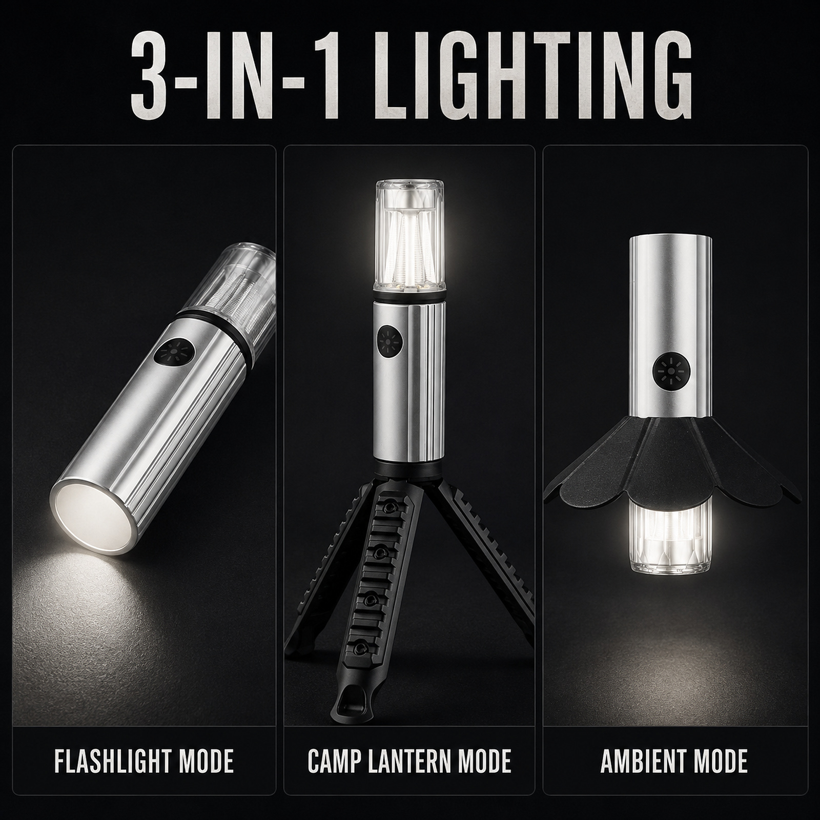 D46 Portable Flashlight Type C For Emergency Outdoor Work Factory Supply 8 Hour Runtime LED photo 2
