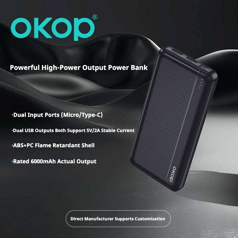 KP-705 Best-selling 10,000mAh Power Bank Dual-port Lightweight Portable And Suitable For Outdoor Use In Stock Now photo 6