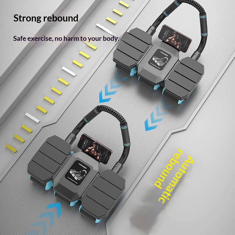 Abdominal Wheel Automatic Rebound Abdominal Muscle Training Artifact Skinny Belly 2024 New Four-wheel Abdominal Wheel Exercise Fitness Equipment photo 3