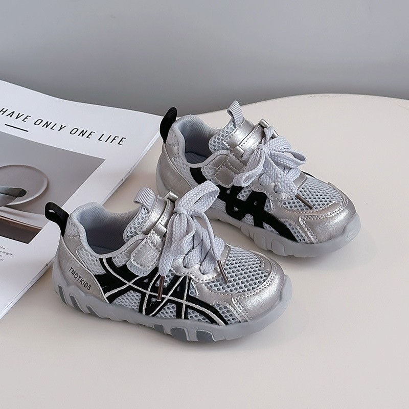 2026 Spring New Girls Skate Sneakers, Kids German Trainers, Soft Sole Versatile Single Mesh Shoes For Big Kids photo 5