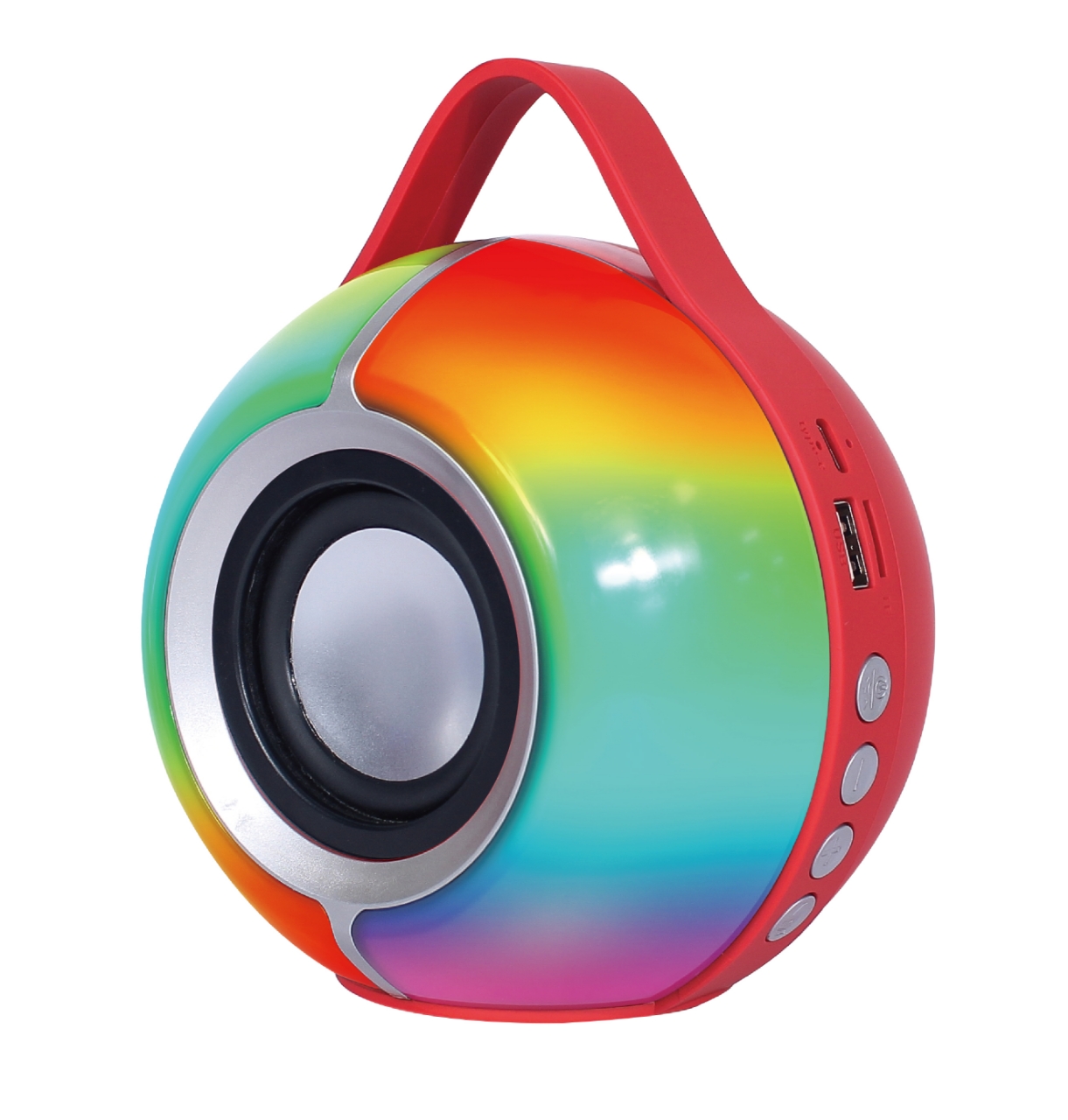 KP-822 Best-selling Wireless Bluetooth Speaker Featuring A Portable Handle Vibrant RGB Lighting And Long Battery Life Factory Stock Available For Outdoor Use photo 4
