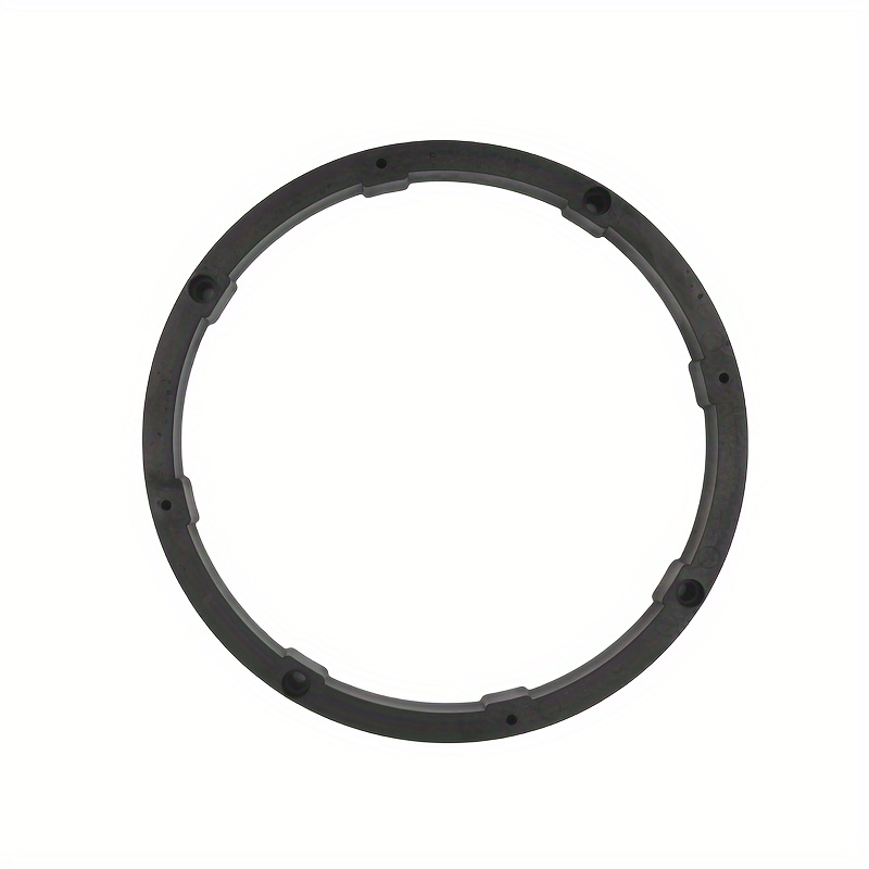 2pcs 6.5 Speaker Spacers Universal Car Audio Speaker Soild Pad Subwoofer Mid Range Custom Installation Mounting Adapter Black photo 5