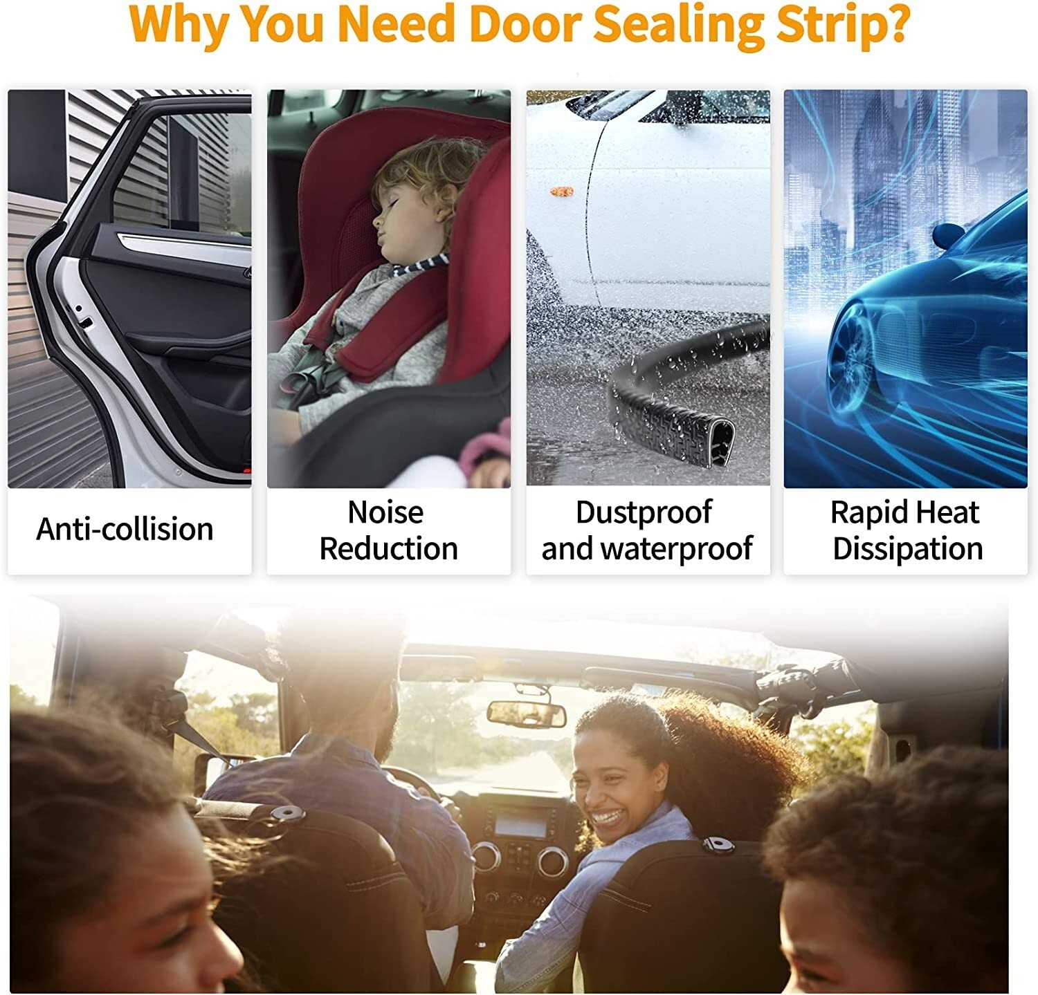 10M Car Door Boot Edge Protector Strip Trim U Shape Guard Seal Rubber BLACK UK photo 7