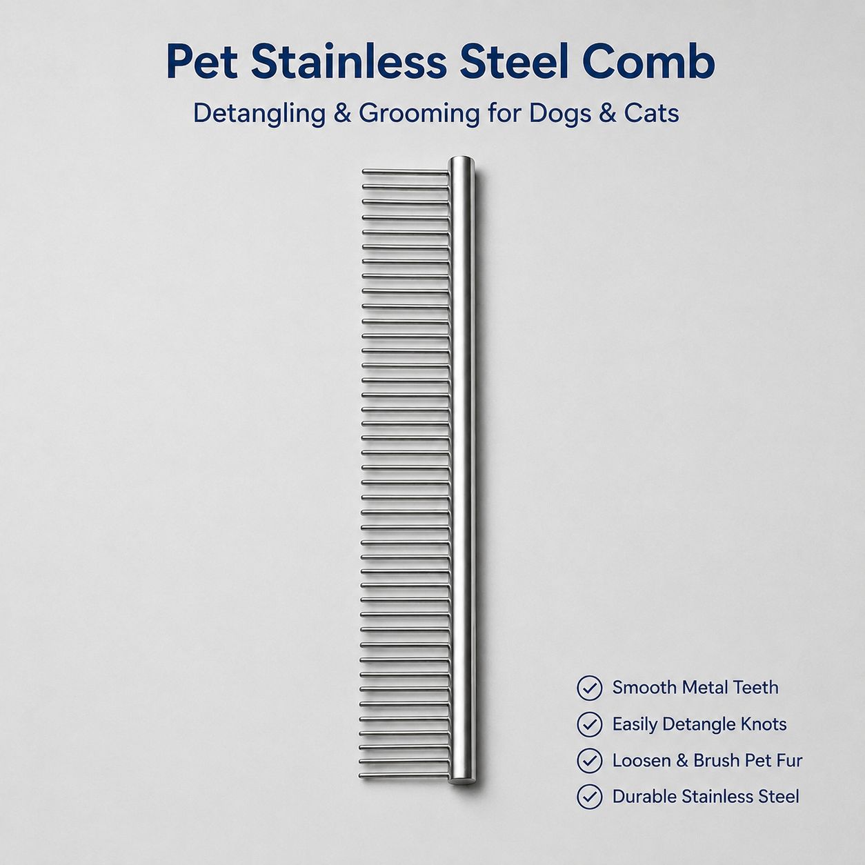 Pet Grooming Scissors Kit, 4 In 1 Professional Stainless Steel Dog Cat Grooming Shears Set, Straight & Curved & Thinning Scissors With Metal Comb & Storage Case, Safe Home Pet Hair Trimming Tool For photo 2